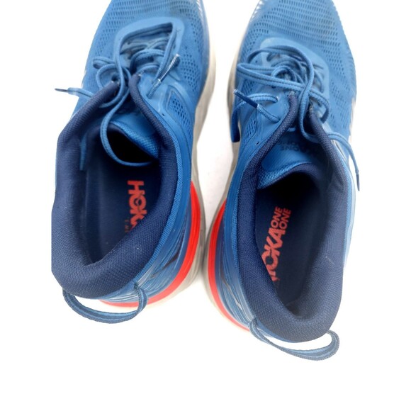 Hoka One One Bondi 7 Real Teal Blue  Mens 14 Running Shoes Sneakers 1110518 main image 9